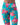 *Aqua Floral* (Exclusive Custom Leggings)