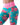 *Aqua Floral* (Exclusive Custom Leggings)